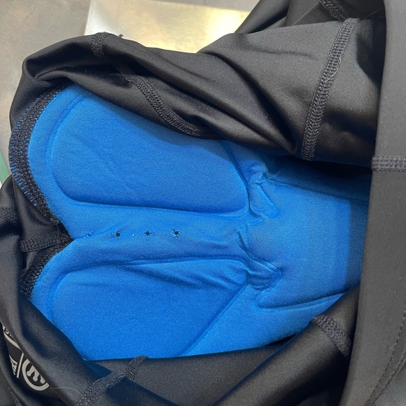 Canari Womens Biking Athletic Refelctive Padded Cycling Shorts Black Comfort Med - Picture 13 of 13